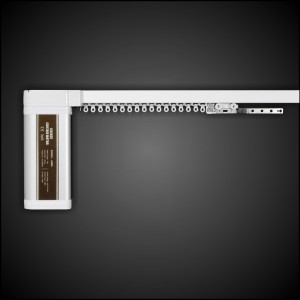 Elektrische Deckenvorhangschiene mit 230V trlQ-Antrieb
