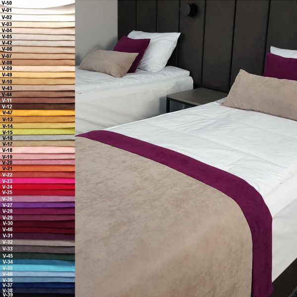 Narzuta na łóżko PAS 333 hotelowa w rozm. 80x140 cm za 30 szt.