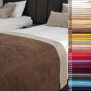 Narzutka na łóżko PAS 335 hotelowa w rozm. 80x170 cm za 10 szt. 2